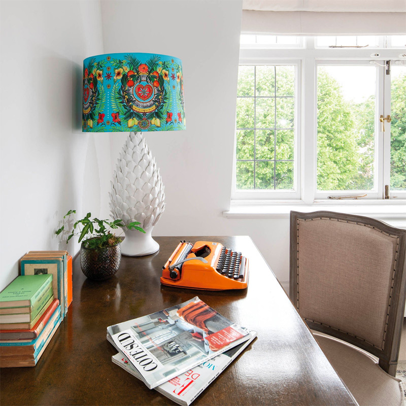 One.World collaboration with Matthew Williamson Lamps